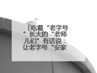 吃着“老字号”长大的“老师儿们”有话说：让老字号“安家”更“兴业”