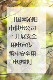 国网沁阳市供电公司：开展安全用电宣传 筑牢安全用电防线