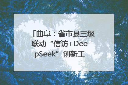 曲阜：省市县三级联动“信访+DeepSeek”创新工作新闻发布会举行