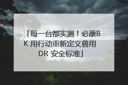 每一台都实测！必康BK 用行动重新定义兽用 DR 安全标准