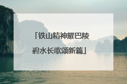 铁山精神耀巴陵 碧水长歌颂新篇