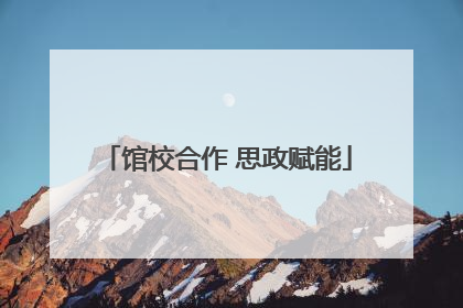 馆校合作 思政赋能