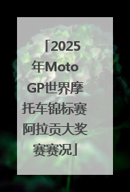 2025年MotoGP世界摩托车锦标赛阿拉贡大奖赛赛况