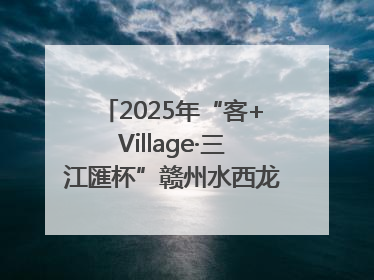 2025年“客+Village·三江匯杯”赣州水西龙舟文化节圆满落幕